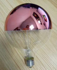 G125 Pink Gold LED Filament Bulb