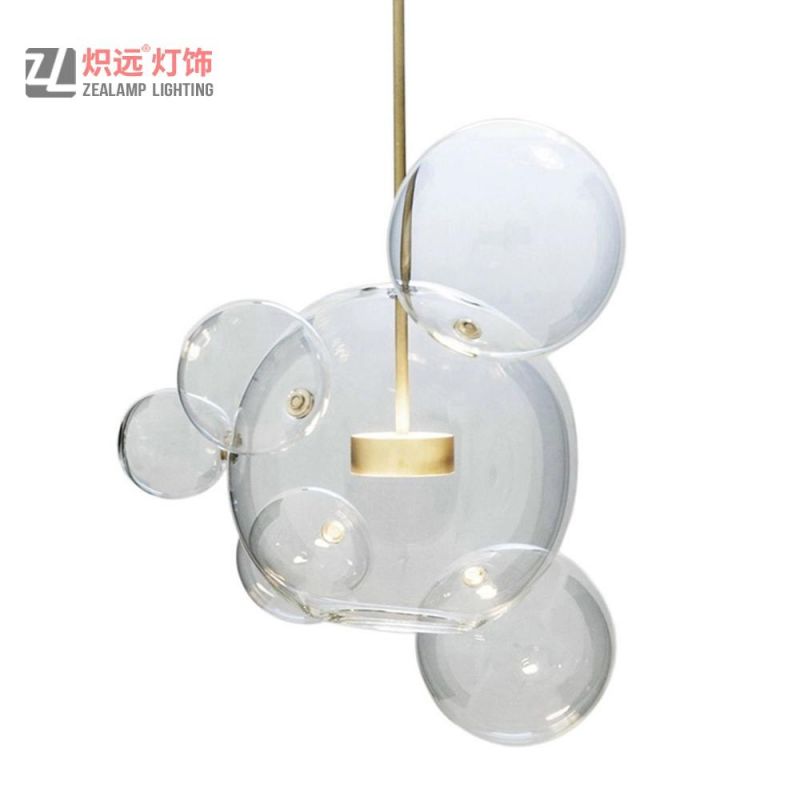 Modern Glass Decorate Wedding Pendant Light Restaurant Lighting LED Chandelier