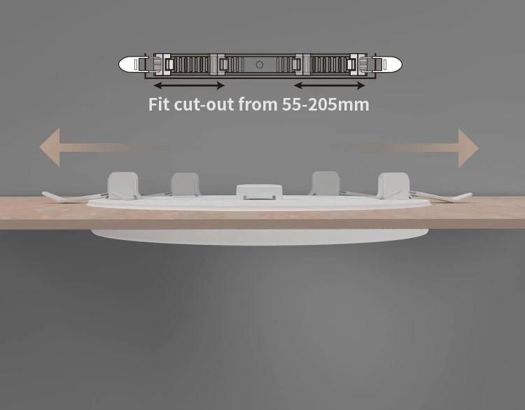 Dimmable LED Light LED Panel LED Lamp PC Aluminum 100lm/W 36W Downlight LED Panel Frameless