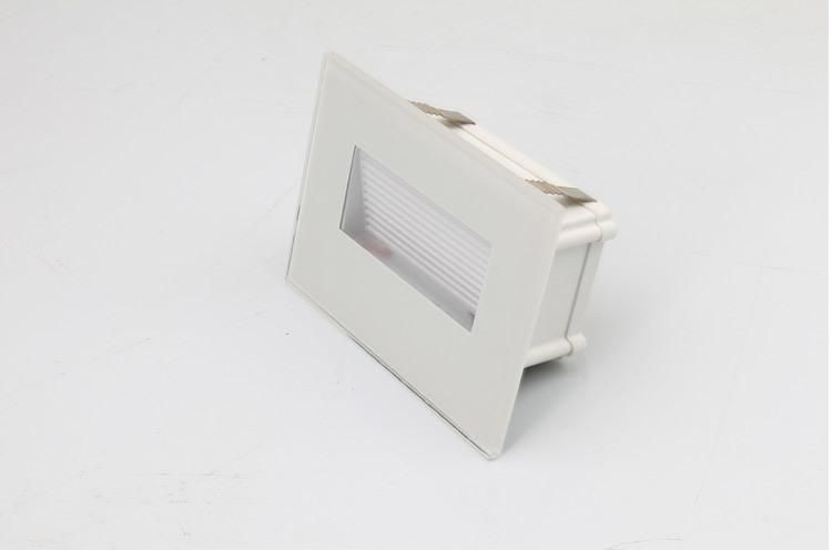 Ce Approved 3W Outdoor LED Recessed Wall Lamp Light Induction Embedded Step Stair Light IP44