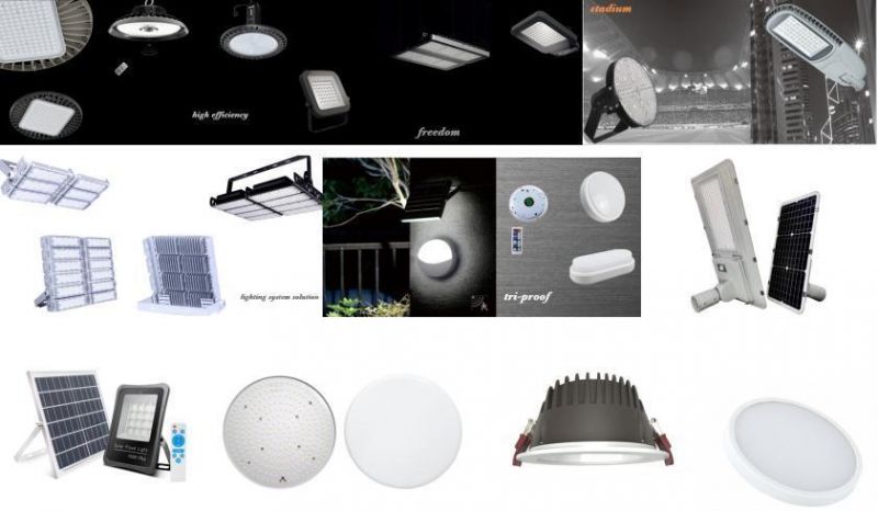 Emergency Exit Box Exterior LED Round Wall Lighting Fluorescent or Interior Use Bulkhead Light