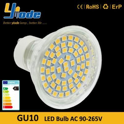 2700K Warm White LED Bulb GU10 300 Lumen Light Fixture