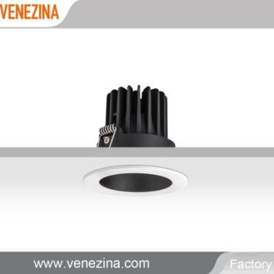 China Manufacturer Cast Aluminum Anti-Glare LED Down Light Ceiling Recessed Downlight