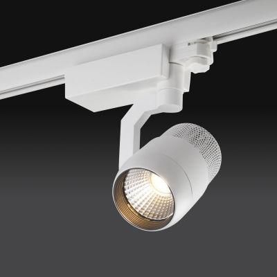 High Quality COB LED Spotlight IP20 Adjustable LED Track Light 20W/25W/30W