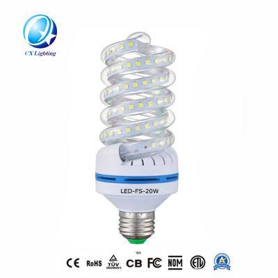 Spiral Shape LED Corn Light AC85-265V LED Energy Saving Bulbs