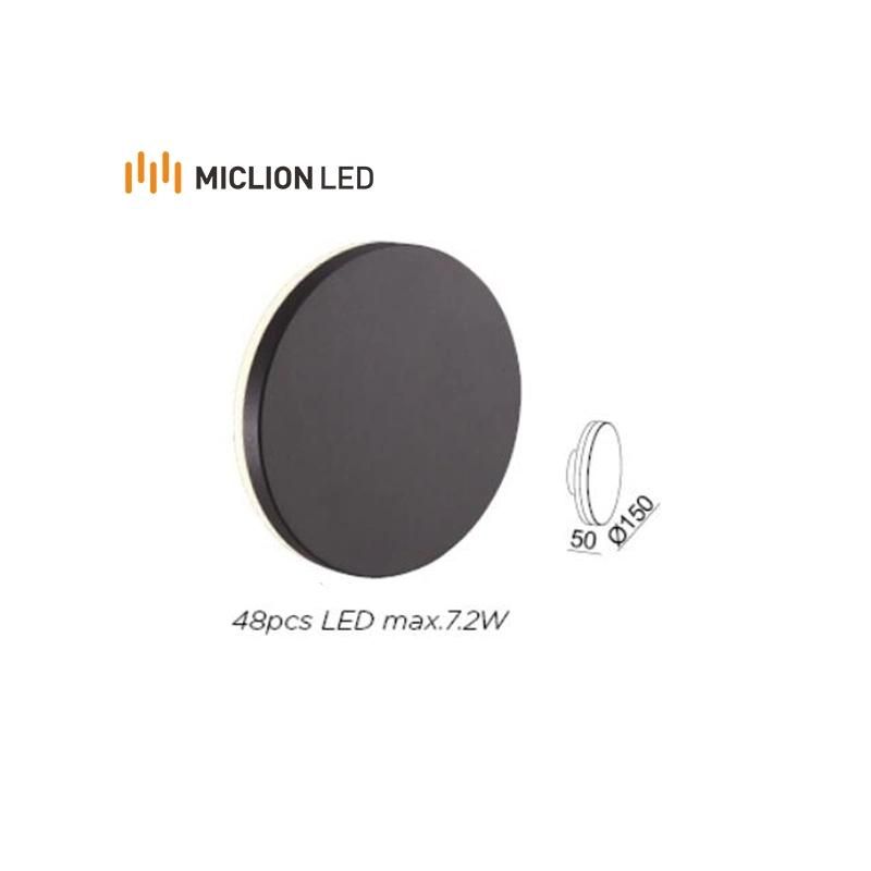 China Manufacturer Ce RoHS Aluminum Wall Light Die-Casting LED Surface Mount 7.2W Lamp