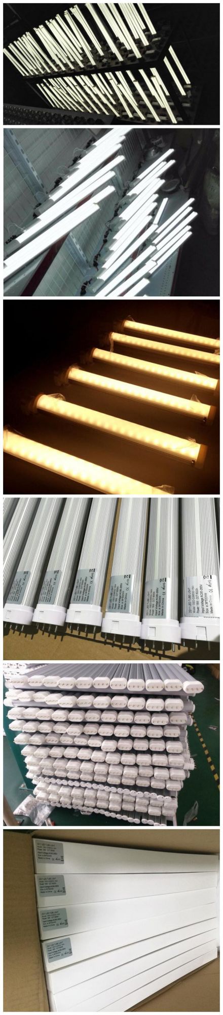 Shenzhen Factory 22W 2200lm 2g11 LED Bulb Light Tube with 4 Pins 2g11 Lamp