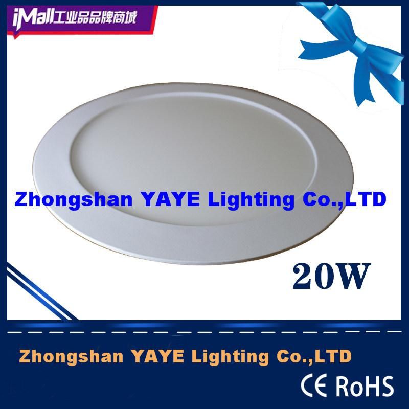 Yaye 18W Factory Price 3W/4W/6W/9W/12W/15W/24W Round LED Panel Light / Recessed Round LED Panel Lamp LED Panel Light with 2/3years Warranty