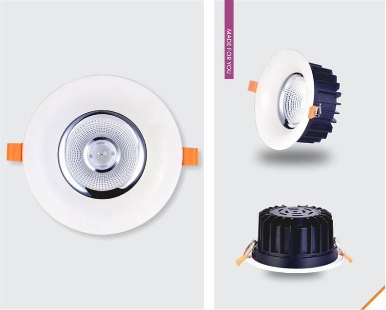 6-Inch Smart Downlight LED 2700K to 5000K Anti-Glare COB 10-50W Ceiling Modern Down Light
