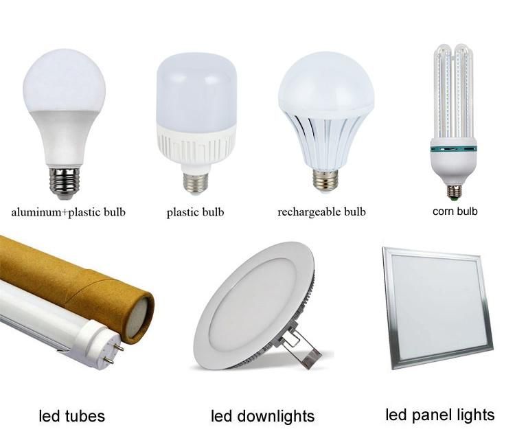 Plastic Cover E27 B22 E14 Base LED Bulb Parts