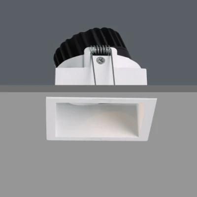 Square Shape for IP65 Outdoor LED Recessed Down Light