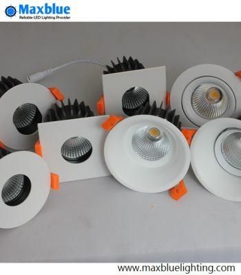 CRI90+ CREE COB Triac/0-10V/Dali Dimmable LED COB Downlight