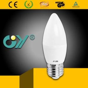 C37 6W E27 4000k LED Candle Tailed