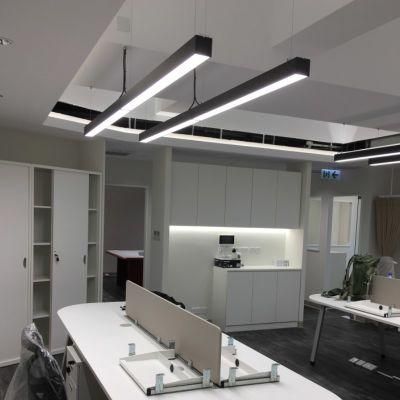 Dali Dimmable Seamless Connection Down Lit 75X75mm Pendant LED Linear Lighting 1.2m 40W