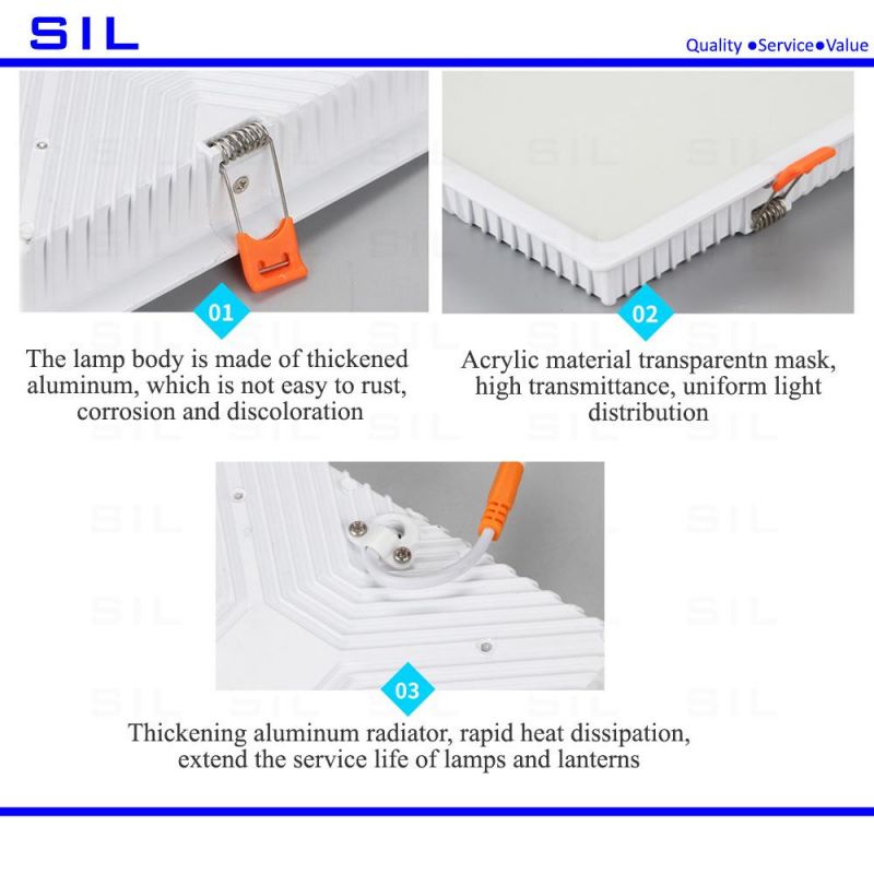 Hot Sales Recessed Ceiling LED Down Light Round Anti Glare Downlight IP44 15W LED Down Light