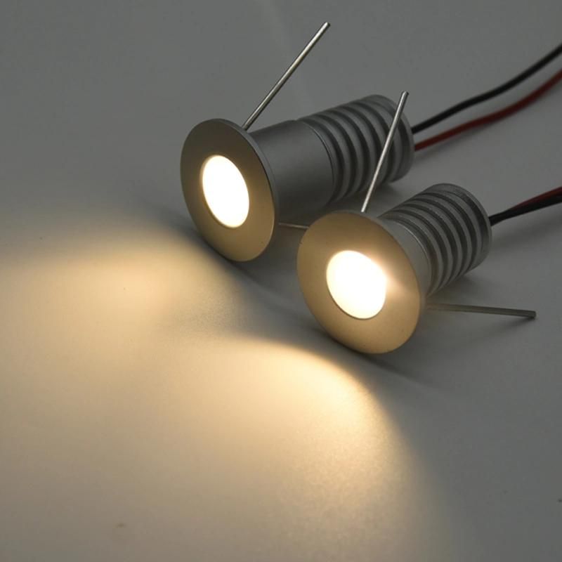 2W 12V-24V Mini LED Spotlight Indoor Lighting Kit CE for Stair Stage Downlight Recessed