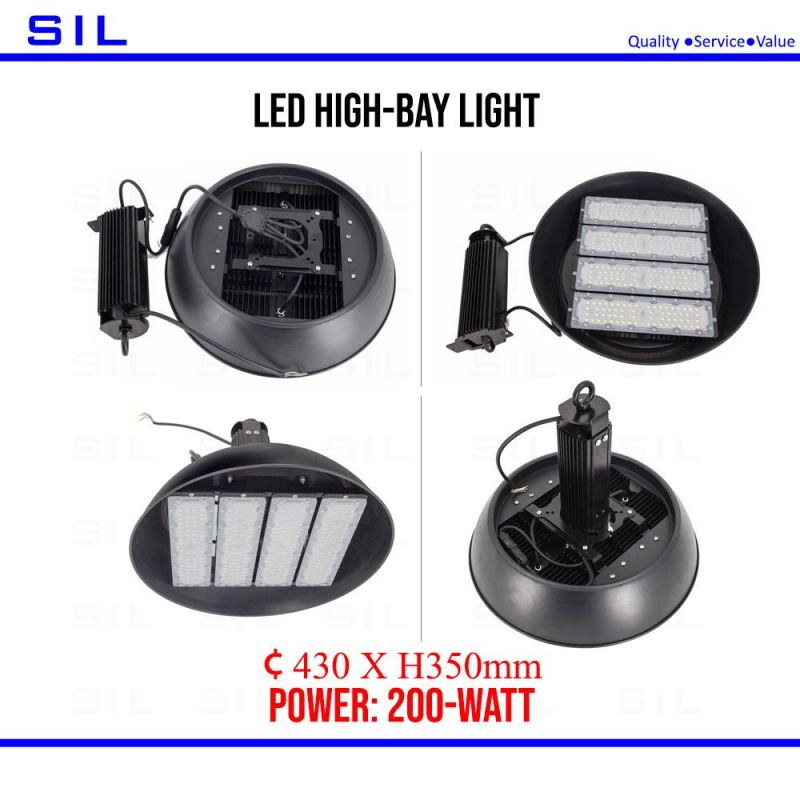 High Quality IP65 18000 Lumen 4000K 5000K 6000K UFO LED High Bay Light