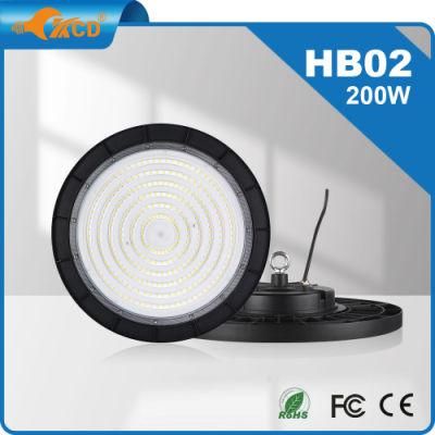 Adjustable Waterproof Photo Sensor LED Highbay Light Industrial Linear LED Smart UFO 100W 120W 150W 200W 240W High Bay Light