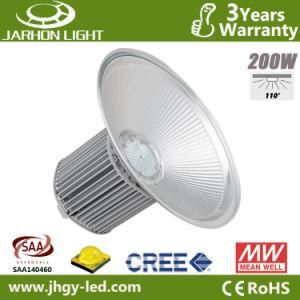 SAA CE RoHS Approved CREE Chips Warehouse Lighting 200W LED High Bay Lamp