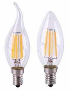 4W LED Filament Bulb Lamp E14 C35 LED Candle Light