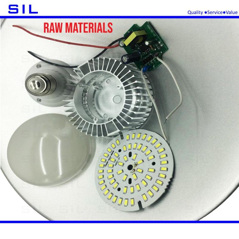 High Brightness Industrial Indoor Lighting SMD2835 Aluminum 20watt LED High Bay Light