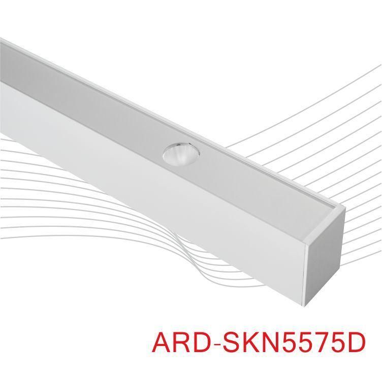 Simple Commercial LED Linear Pendant Office Lighting Linkable LED Linear Light