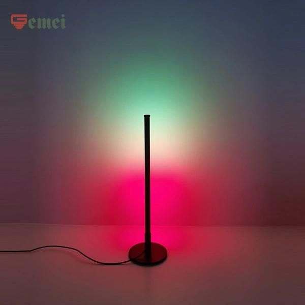 Simple Style Round Bottom Table Lamp for Study Tube LED Aluminium Desk Lamp 7W