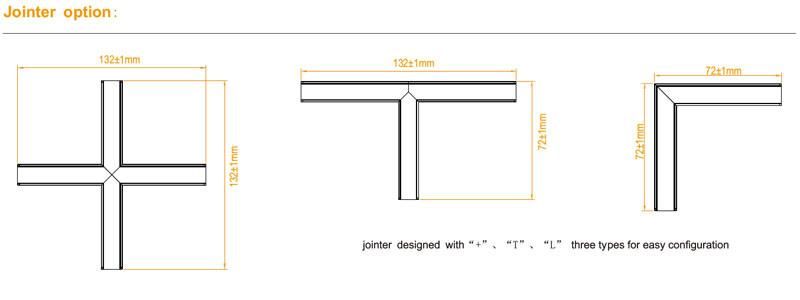 Seamless Jointing and Spot-Free Recessed LED Linear Lighting for Cabinet/Bookself/Display