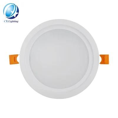 Aluminium Slim Recessed Mounted Frameless Lamps 12W LED Ceiling Light Panel Light for Venezuela Market