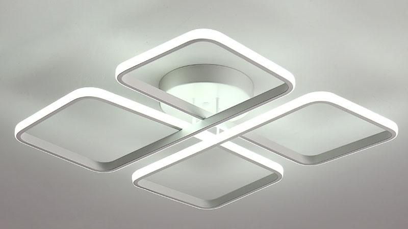 Postmodern Minimalist Bedroom Lamp Ceiling Light LED Living Room