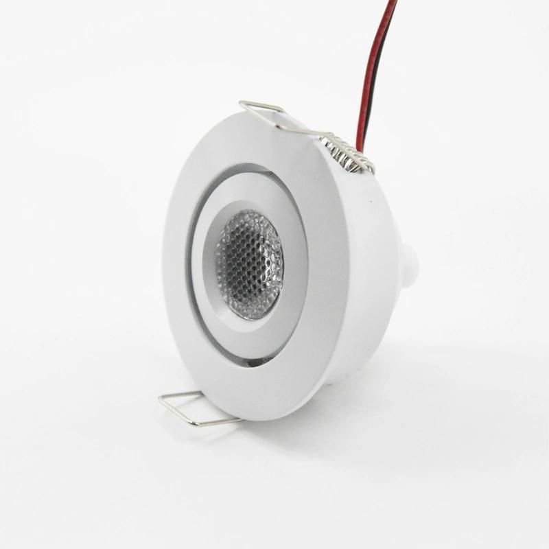 Dimmable 3W CREE LED Downlight 12V 24V Cabinet Light