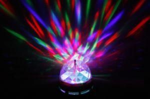 E27 3W Colorful Rotating RGB LED Spotlight Bulb Lamp for Christmas Party Bar Lights