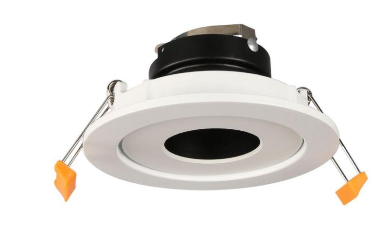 Hot Sell Aluminum Round LED Fifting MR16 Downlight Frame with Cutout 90*105mm