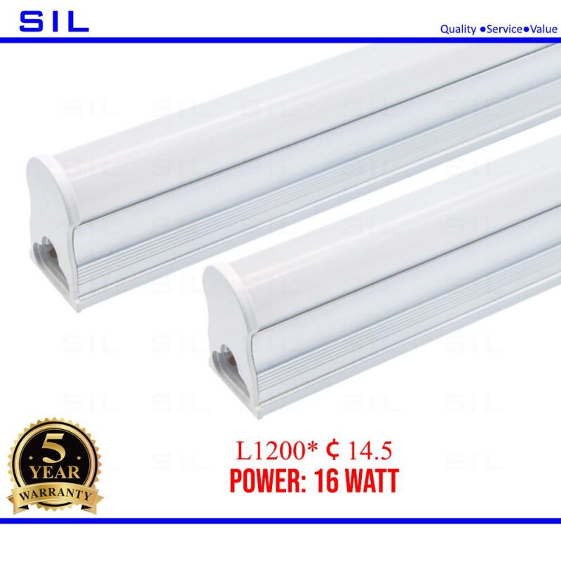 Factory Wholesale Price T8 Tubelight 200mm 16W AC85-265V PC Cover LED Tube Light