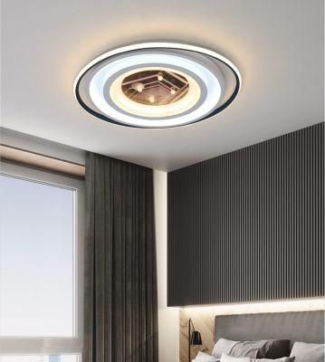 Nordic Creativity Smart Control Flush Mount Lamp LED Light Strip Ceiling Lights