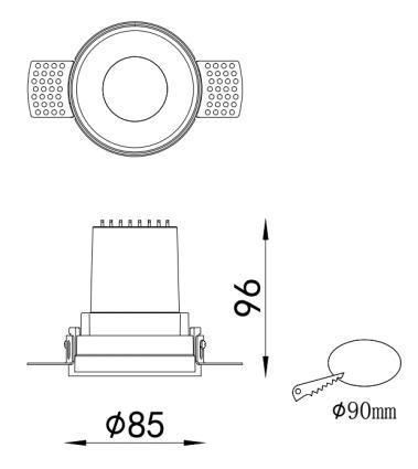 Ceiling Spot Light Illuminating Series 15W LED Bright