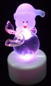 Colour Changing LED Snowflake Decoration Night Light