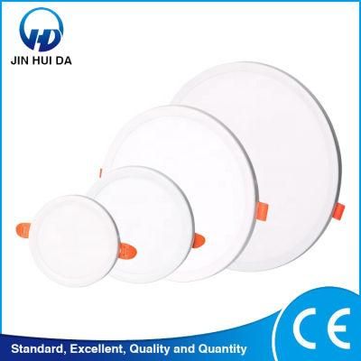 Factory Price Surface Recessed Mounted Slim Round Square LED Panel Light