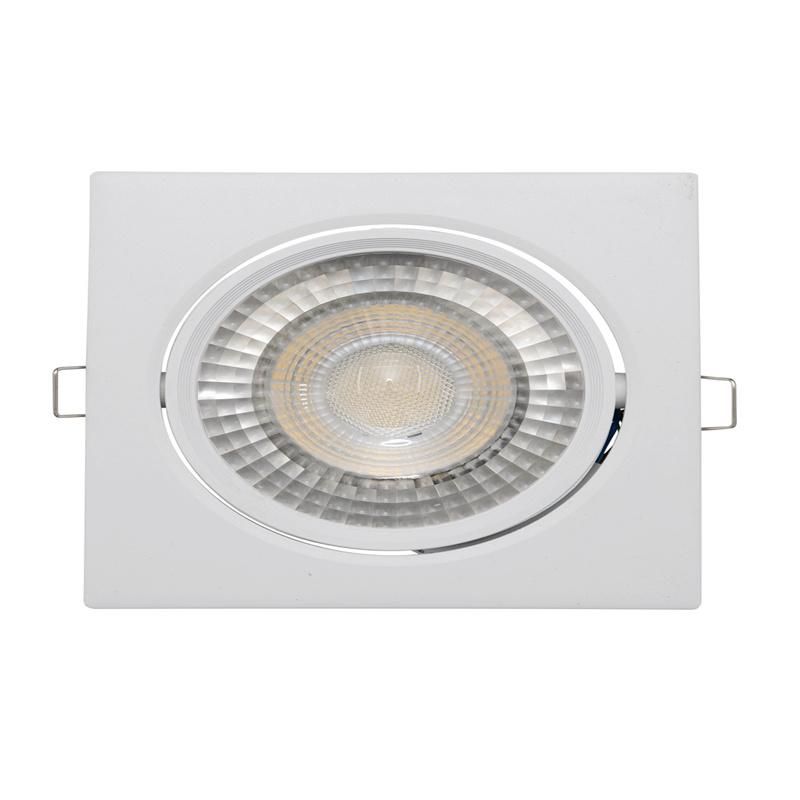 Ce RoHS Approved LED Square Ceiling Light Recessed Downlight Adjustable Light Base 13W LED Bulb Lamp