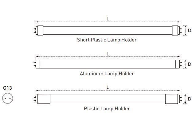 Chinese Supplier T8 Shatterproof LED Glass Tube with Film