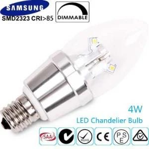 E14/E17/E27 4W LED Candle Lamp Manufacturer