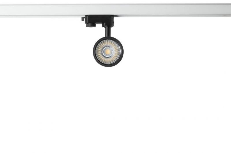 20W Matt Black Multifunctional LED Spot Light CRI 80 Indoor Track Light
