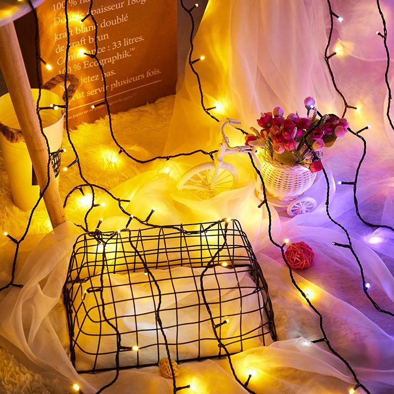 Fairy Lights LED String Holiday Wedding Outside Decoration Light Waterproof LED Garland String Lights