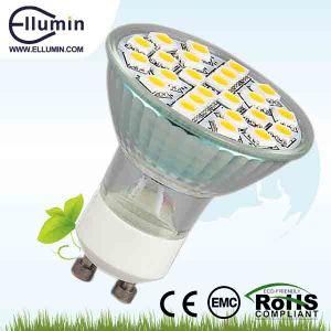 3W 24SMD 5050 GU10 LED Dimmable Spot Light/LED Lamp