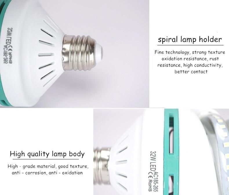 E27 20W Glass Spiral LED Energy Saving Lamp