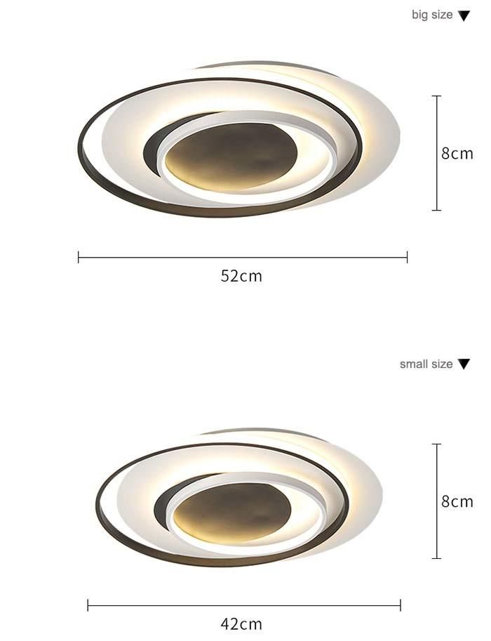 4000K Modern Kitchen Flush Mount LED Ceiling Lamp Lights for Bedroom / Dining Room