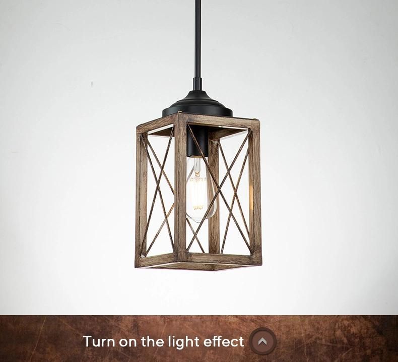 Vintage Retro Rustice Chandeliers and Pendant Lights Modern Hanging Lamp for Parlor Cafe Restaurant Indoor Light