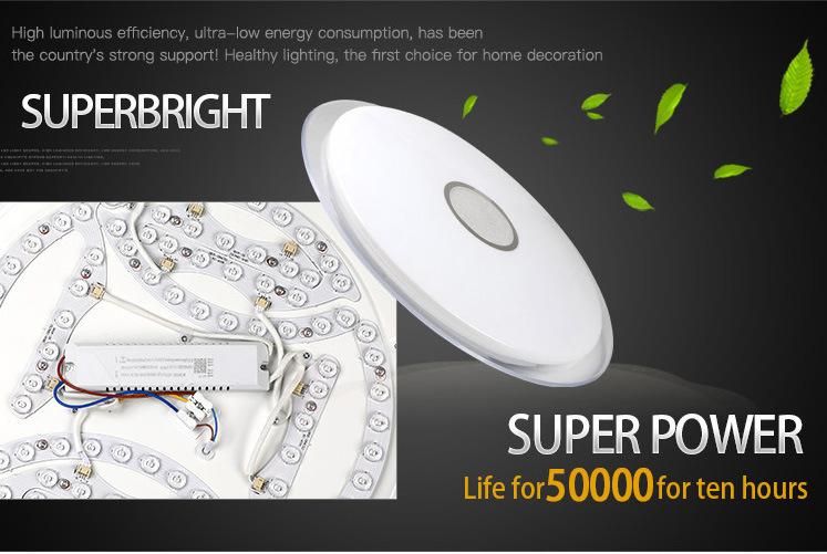 CE CCC Smart Wifiroom Office Emergency Fabricled Ceiling Lamp T crystal Ceiling Light