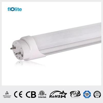 UL Listed Ballast Compatible T8 Aluminum+PC LED Tube