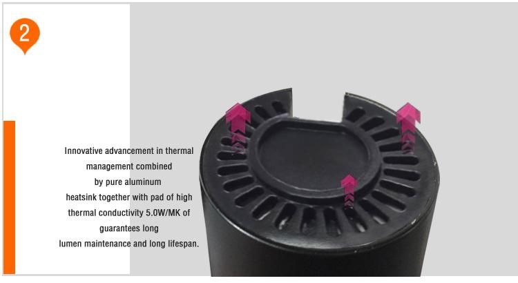 Three Phase Track Mini 6W Triac Dimmable LED Track Spotlight